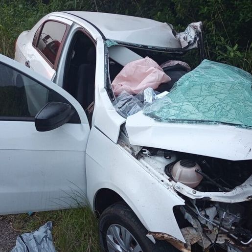 Mãe e filha de São Miguel do Oeste são as vítimas fatais de acidente na BR-282