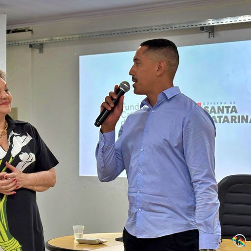 São Miguel do Oeste recebe presidente da Fundação Catarinense de Cultura de SC