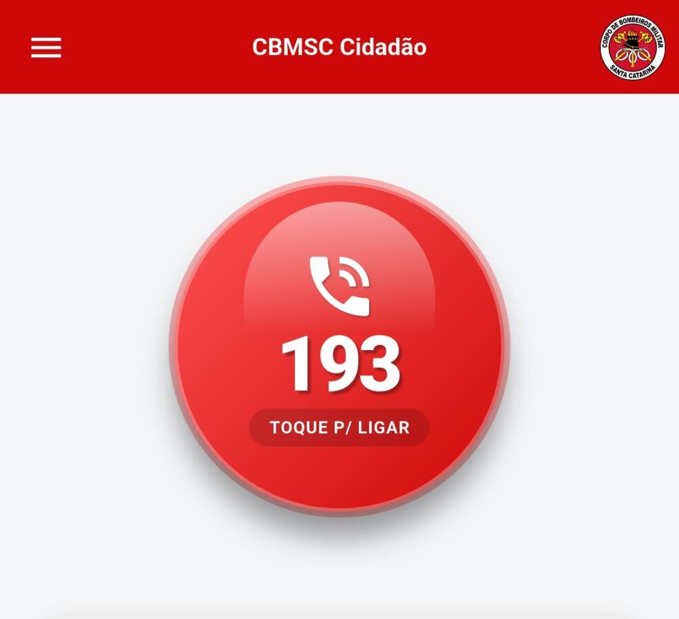 Após problemas em Itapiranga, Corpo de Bombeiros lança aplicativo para acionar 193