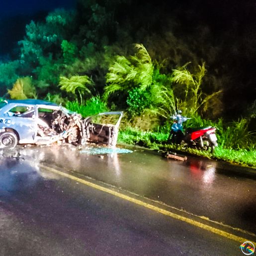 Homem morre em acidente de trânsito na BR-163 em São Miguel do Oeste
