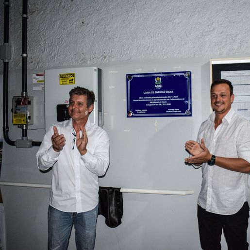 VÍDEO: APAE inaugura usina solar em São Miguel do Oeste