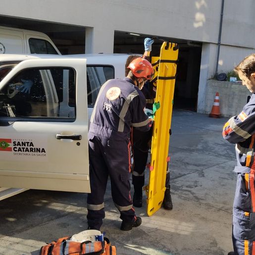 Saúde realiza 1° curso de condutores socorristas do SAMU em SC