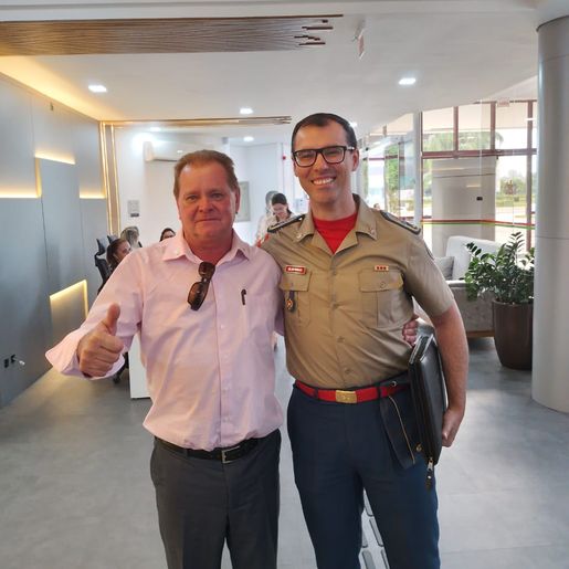 Prefeito em exercício de Anchieta cumpre agenda na Capital do Estado