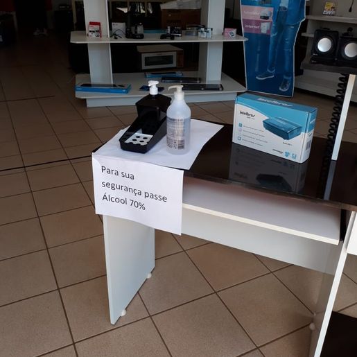 Profissionais da saúde orientam comércio de Iporã do Oeste sobre ações preventivas contra o Covid-19