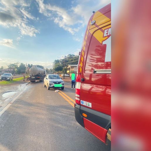 Idoso de 85 anos é atropelado por carro em Iporã do Oeste