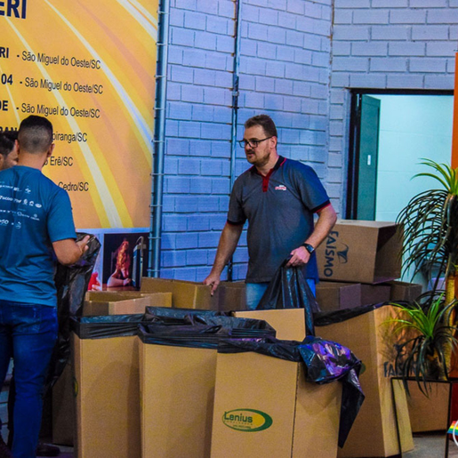 Faismo 2022 conta com 180 lixeiras espalhadas pelo parque