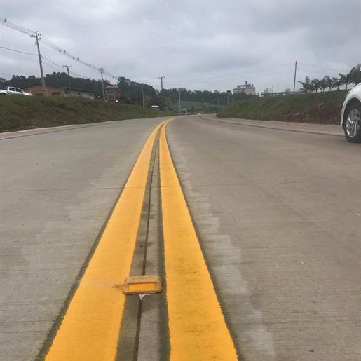 DNIT sinalizou cerca de 50% dos 12 quilômetros pavimentados da BR-163