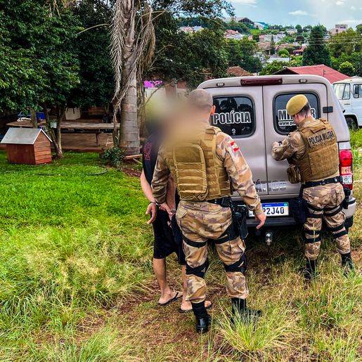 Polícia Militar cumpre mandado de prisão em São Miguel do Oeste