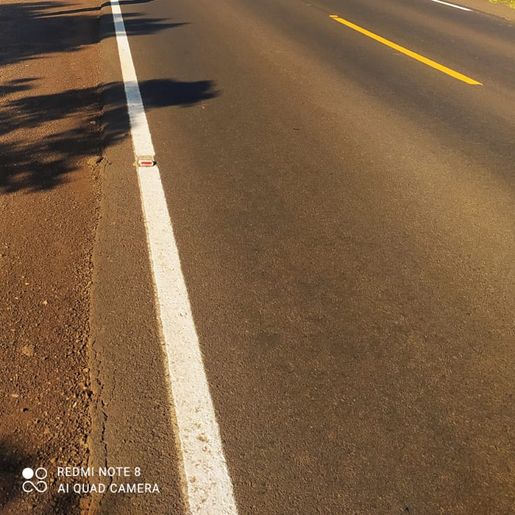 Motociclista sofre ferimentos em colisão traseira na SC-163, em Iporã do Oeste