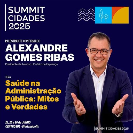 Prefeito prepara palestra sobre saúde pública em evento na capital