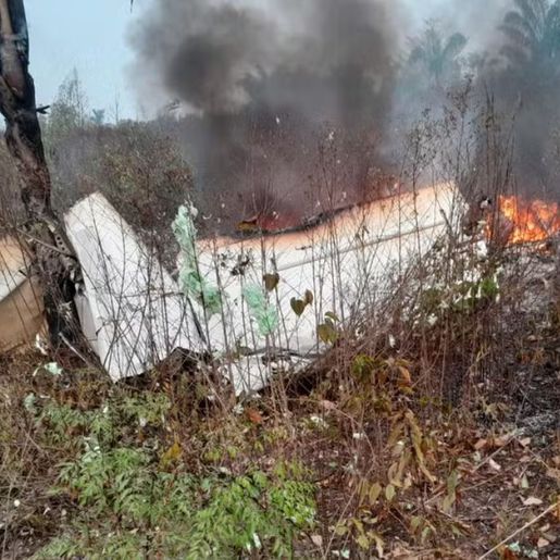 Queda de avião em fazenda deixa cinco mortos no Mato Grosso