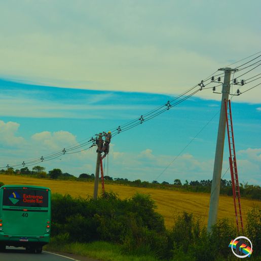 Após temporal, região segue com quase 4 mil unidades consumidoras sem energia