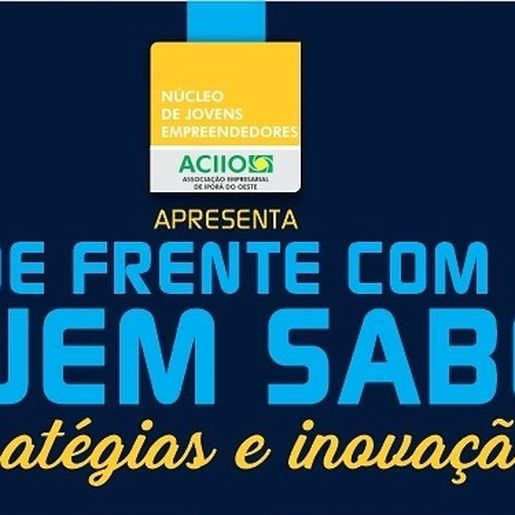 2º evento "De frente com quem sabe" será em abril, em Iporã do Oeste