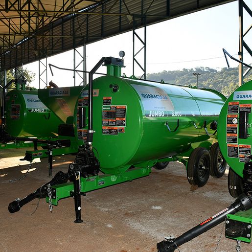 Cerca de dois milhões foram investidos em equipamentos agrícolas em Guaraciaba