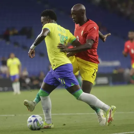 Brasil goleia Guiné em amistoso na Espanha marcado por novo episódio de racismo