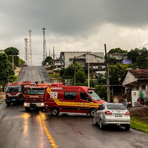 Incêndio danifica pizzaria recém inaugurada em São Miguel do Oeste