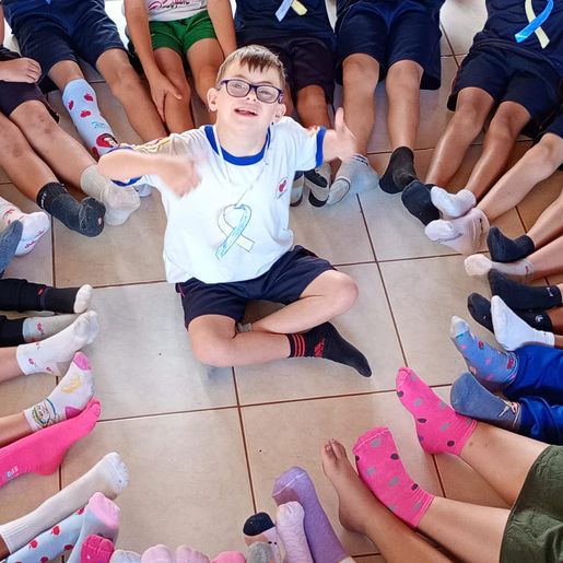 Médica e escola de Campo Erê se unem para conscientizar sobre a Síndrome de Down
