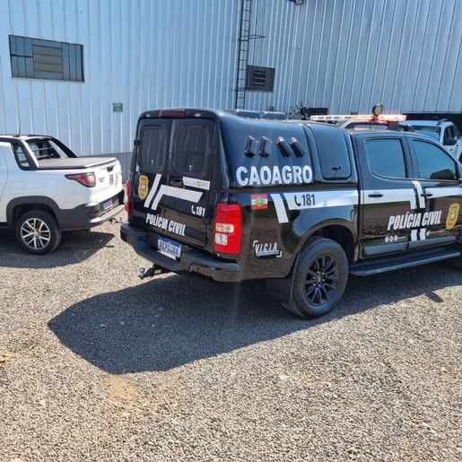 Polícia Civil apreende 750 kg de produtos com suspeita de falsificação