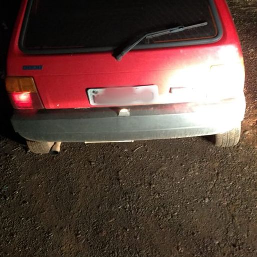 Veículo furtado é recuperado pela PM em SMOeste