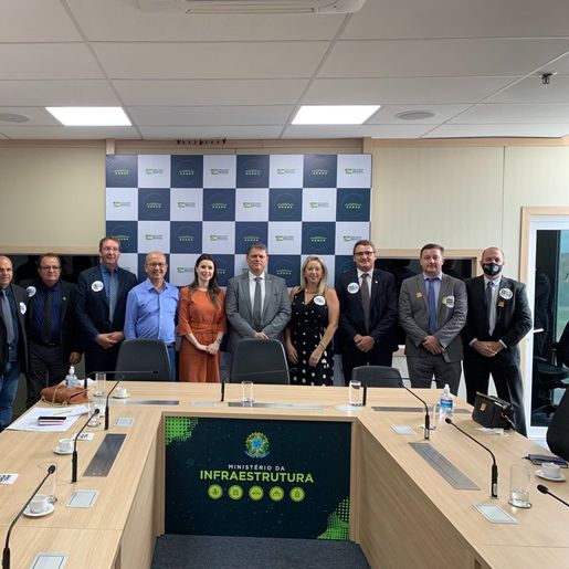 Prefeitos participam de audiência com o Ministro da Infraestrutura