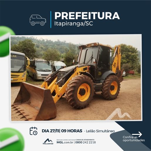 Visitação dos itens do leilão da prefeitura de Itapiranga encerra nesta terça-feira