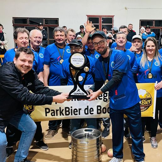 Cruzeiro de Linha Conceição é campeão do Primeiro Campeonato de Bocha Rolada