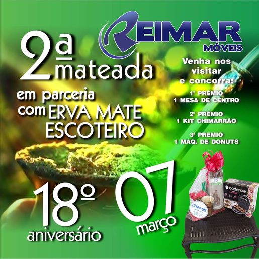 Reimar Móveis realiza 2ª Mateada com a Erva-mate Escoteiro