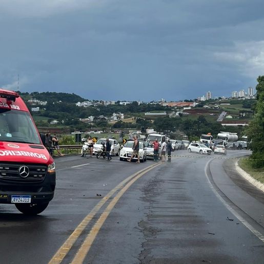 Idoso morre em acidente de trânsito na BR-282 em Xanxerê