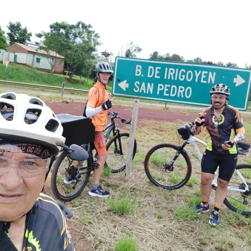 OUÇA: Ciclistas fazem percurso de São Miguel do Oeste a Foz do Iguaçu