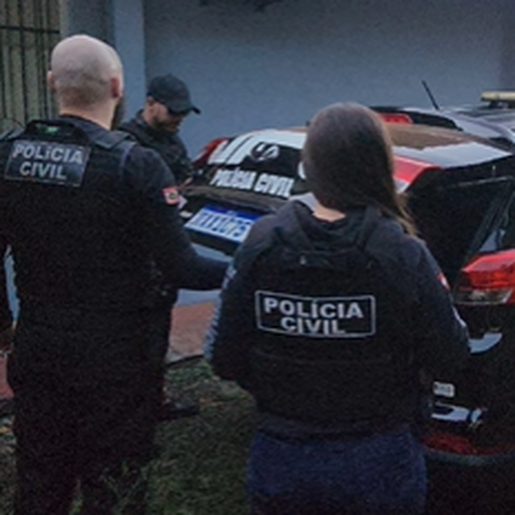Polícia Civil prende cinco em operação contra facção criminosa em Palmitos
