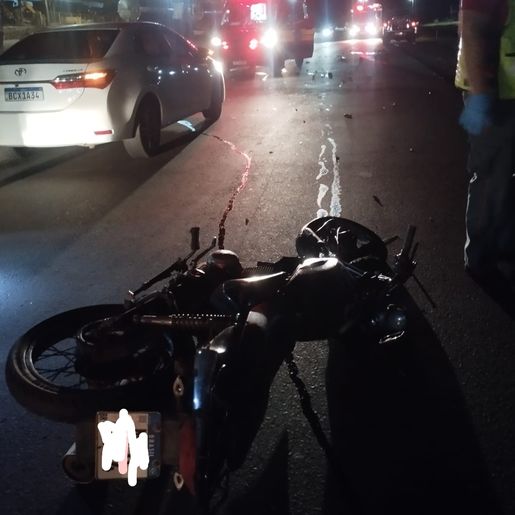 Motociclista morre após colisão frontal na BR-282, em Maravilha