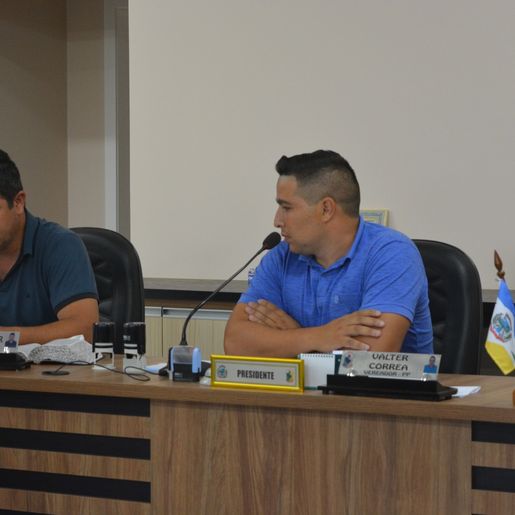 Dois projetos são aprovados na primeira sessão do ano na Câmara de Vereadores de Saltinho