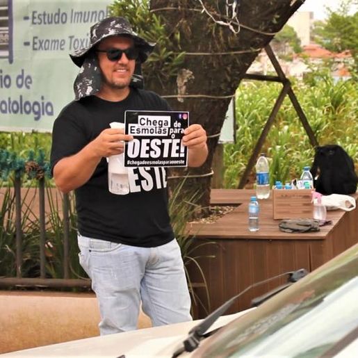 Chega de Esmolas realiza campanha em São Miguel do Oeste neste sábado