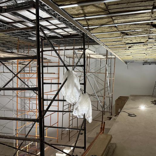 Obras do Cine Peperi em Itapiranga seguem em evolução