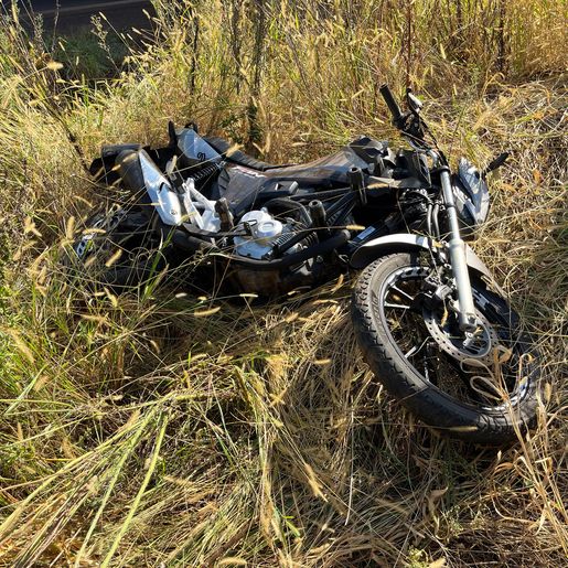 Jovem morre no hospital após grave acidente de moto na SC-163