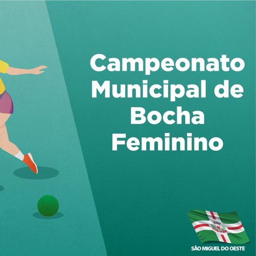 Campeonato de Bocha Feminino inicia na próxima semana em SMOeste