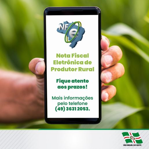 30% dos agricultores estão habilitados para emissão da nota fiscal eletrônica em SMO