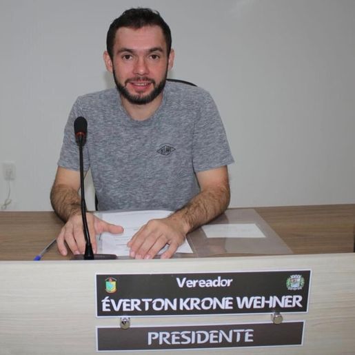 Everton Wehner é reeleito presidente da Câmara de SJO