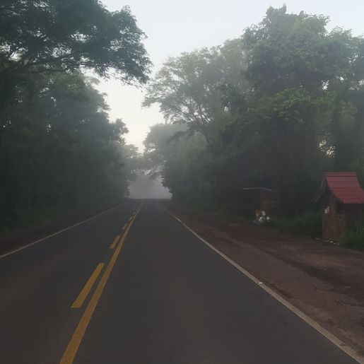 Idosa fica ferida ao ser atingida por veículo na SC-163, em Iporã do Oeste