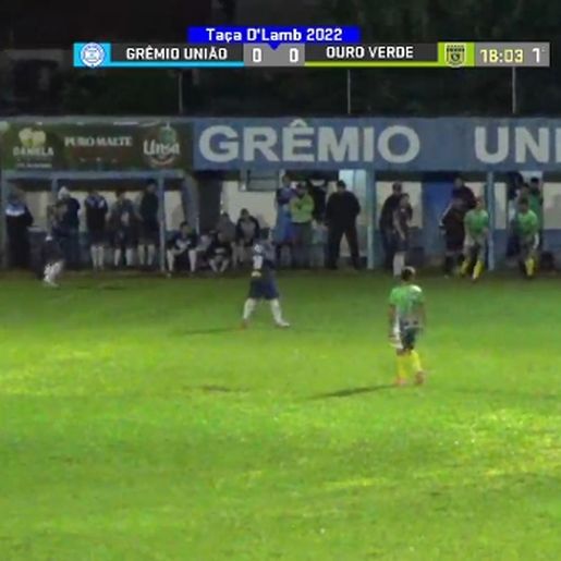 Grêmio União empata e está classificado para a semifinal do Campeonato Regional Taça D'Lamb