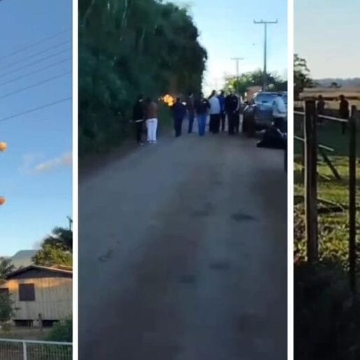 Testemunha relata gritos por socorro e pessoas pulando de balão em SC