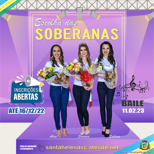 Concurso para escolha das novas soberanas da Extenoleite está com inscrições abertas