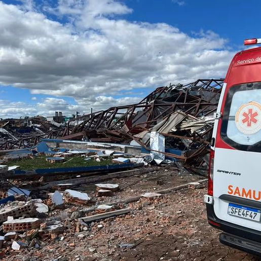 Paraná confirma sétima morte após passagem de tornados