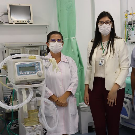 Município e empresa de Palma Sola cedem respirador para o Hospital Regional