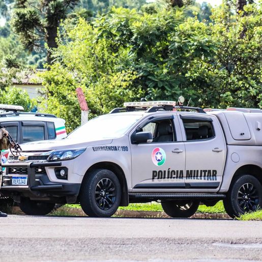 PM apreende veículos irregulares durante fiscalizações em SMO e Guaraciaba