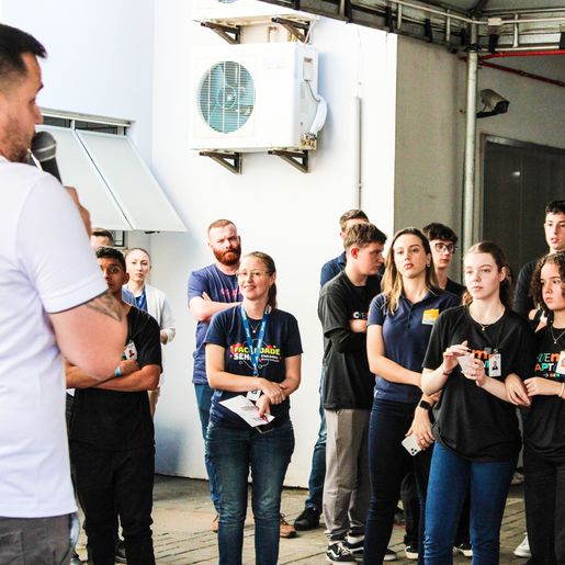 Núcleo Jovem Empreendedor da Acismo realiza palestra na Faculdade Senac