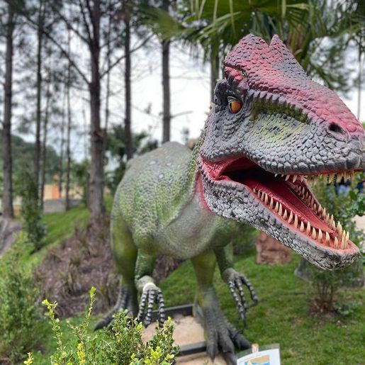 Maior parque de dinossauros do Brasil já tem data para abrir em SC