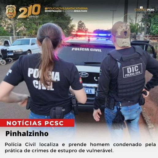 Condenado por estupro de vulnerável é preso durante Operação Difron Segura