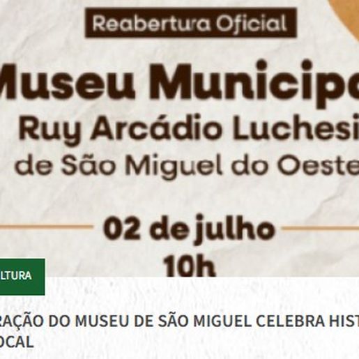 Município de São Miguel do Oeste estuda usar prédio da Cultura para ampliar museu municipal