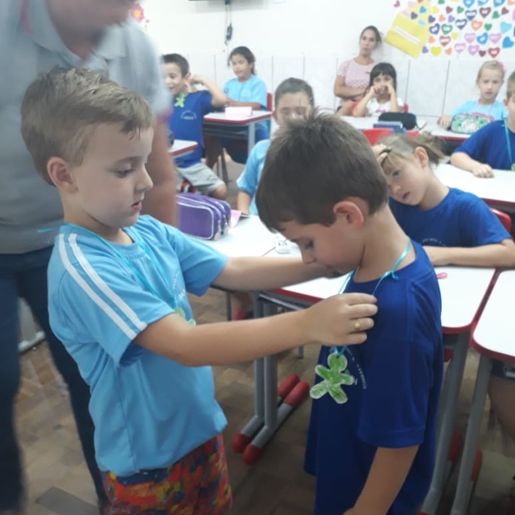 Escola de Mondaí desenvolve projeto que estimula interação e boa convivência entre os alunos